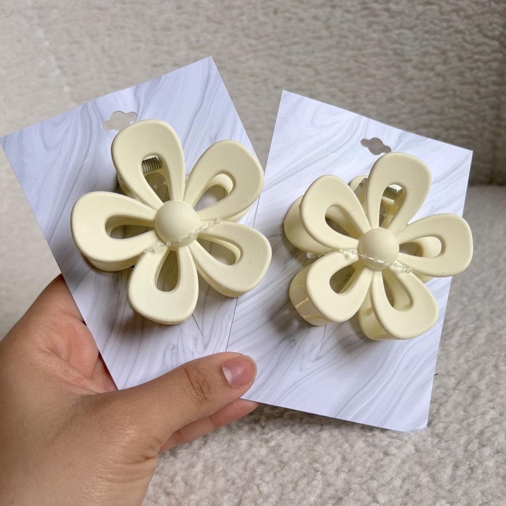 New hair clips (Flower)